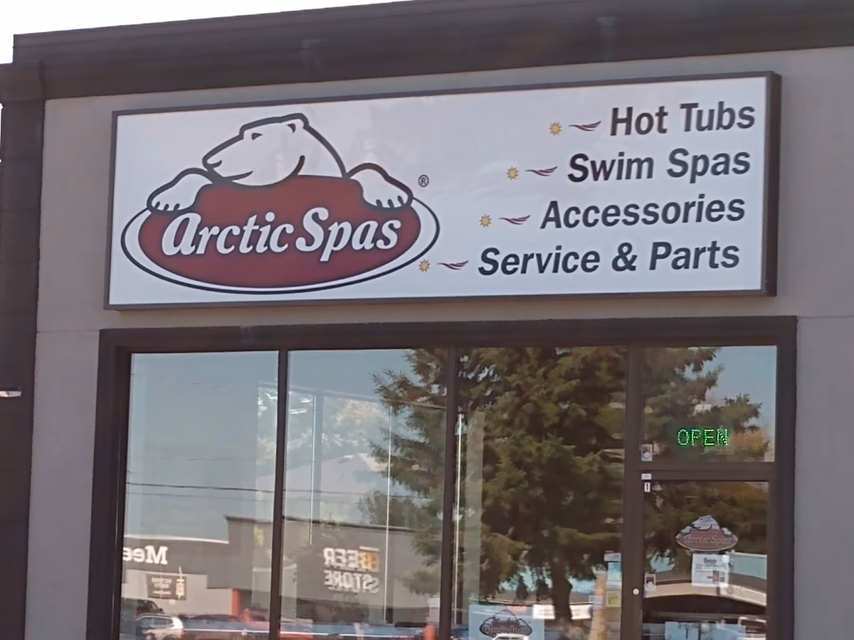 Arctic Spas Kitchener Factory Showroom