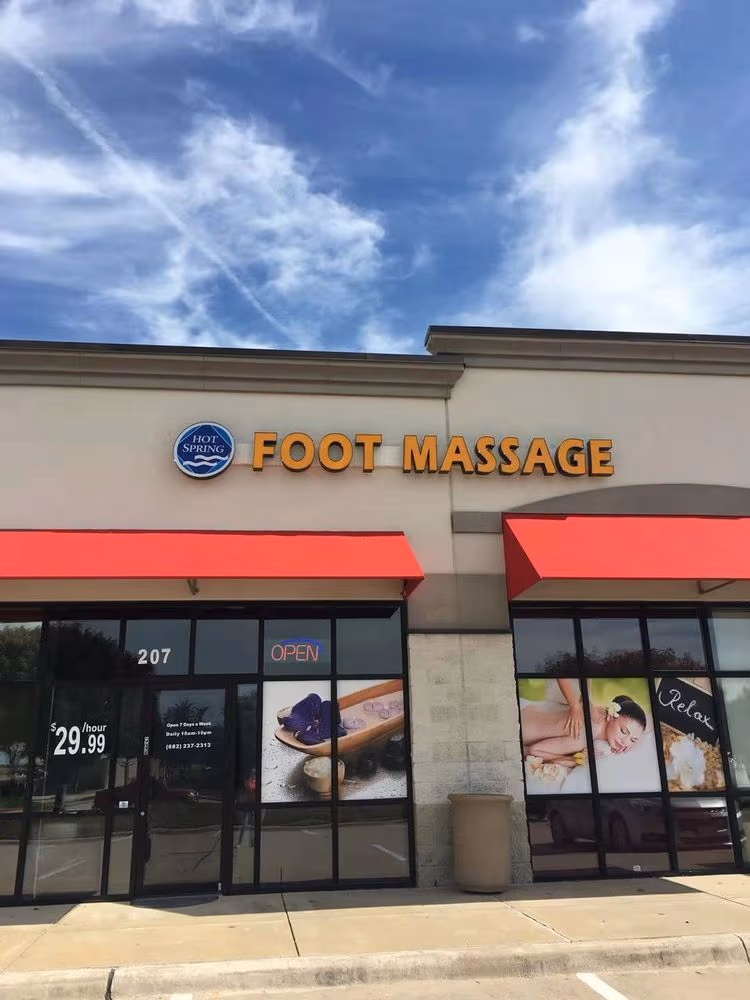 Hot Spring Foot Massage