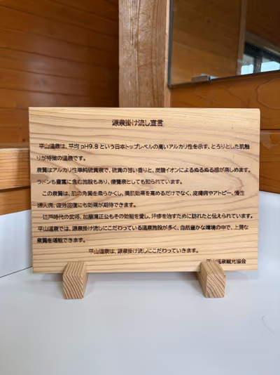 平山温泉 元湯 — photo 17