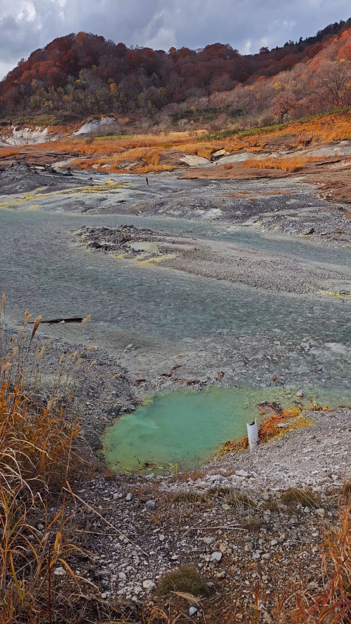 Osorezan Wild hot spring