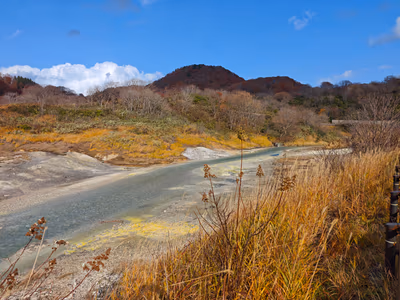 Osorezan Wild hot spring — photo 11