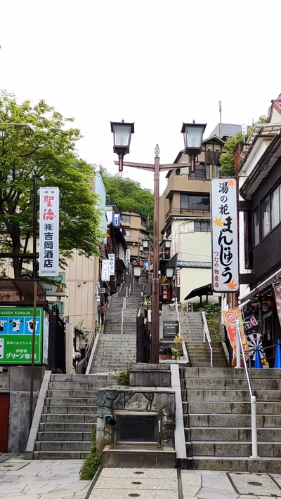 Ikaho Onsen Stone Steps — photo 03