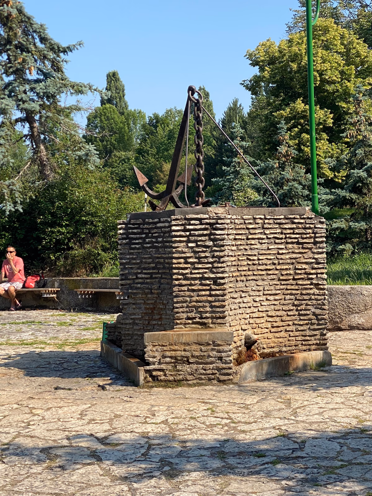 Source of acidic water of Balatonfüred