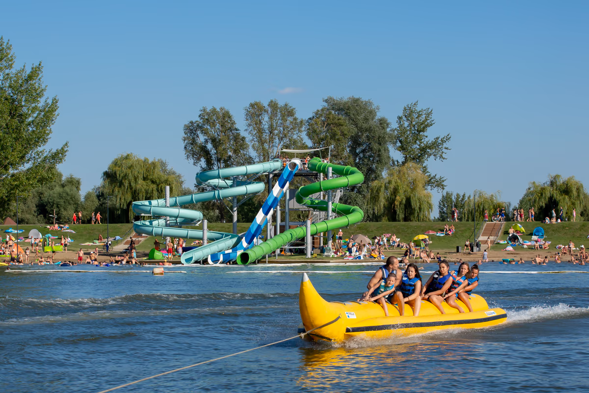 Lake Tisza Beach