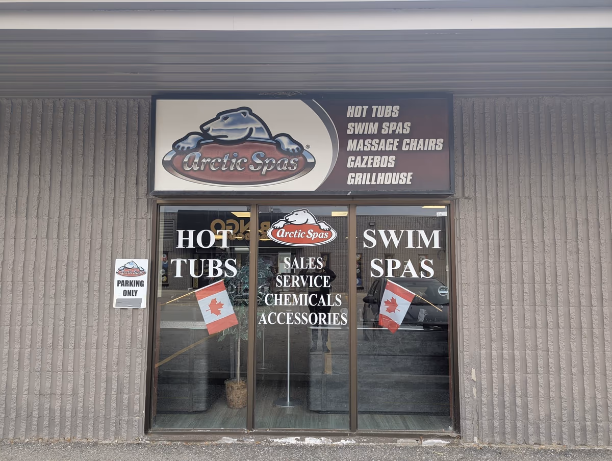 Arctic Spas London Factory Showroom