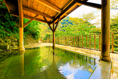 Oomaki Onsen: A hidden hot spring accessible by boat — photo 06
